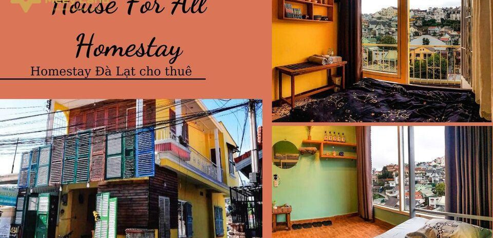 Cho thuê House For All Homestay – Homestay Đà Lạt gần chợ