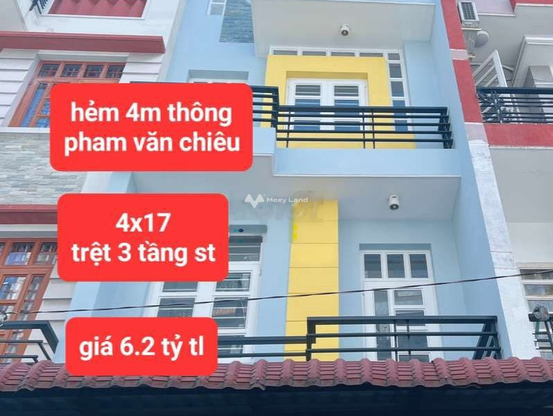 Trong nhà nhìn chung gồm 4 phòng ngủ, bán nhà ở có diện tích gồm 64m2 bán ngay với giá chỉ từ chỉ 6.2 tỷ tọa lạc ngay trên Phạm Văn Chiêu, Gò Vấp-01