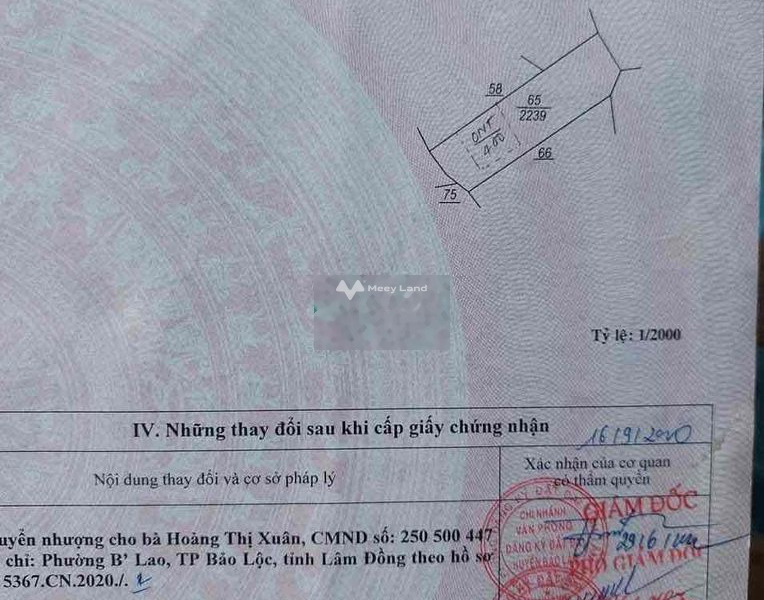 Liên Xã, Lâm Đồng bán đất giá bán khởi đầu chỉ 1.3 tỷ có diện tích khoảng 2658m2-01