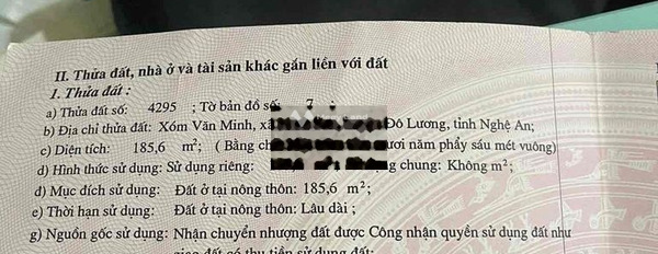 1.05 tỷ bán đất có một diện tích sàn 185m2 vị trí hấp dẫn ngay tại Minh Sơn, Nghệ An-02