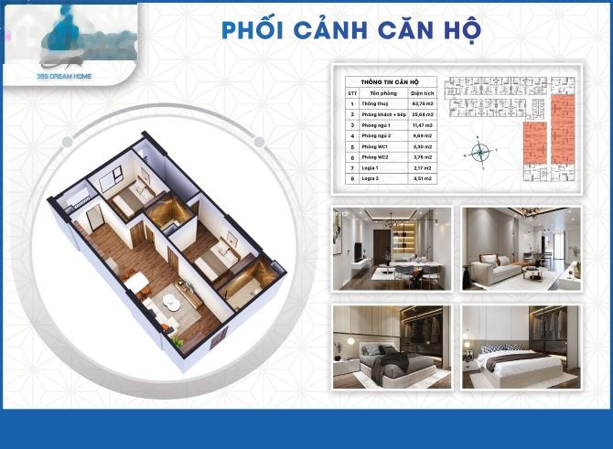 Nằm tại Vinh, Nghệ An bán chung cư bán ngay với giá hấp dẫn chỉ 1.26 tỷ, trong căn hộ gồm 23 PN không ngập nước-01