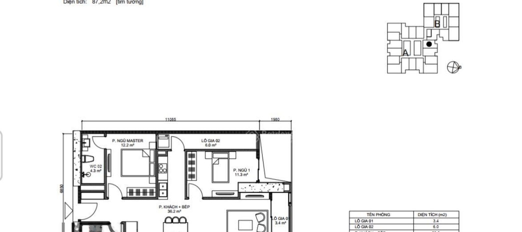 Dự án BID Residence, bán căn hộ vị trí tốt ở La Khê, Hà Nội diện tích mặt tiền 82m2 căn hộ có tổng Cơ bản