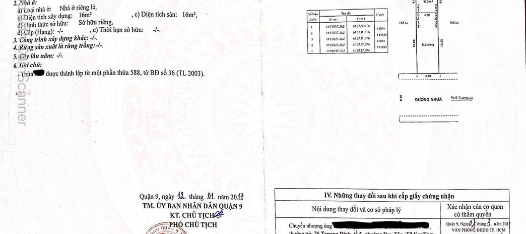 Giá bán liền chỉ 3.5 tỷ, Bán đất có diện tích rộng 56m2 ngay trên Quận 9, Hồ Chí Minh lh thương lượng thêm