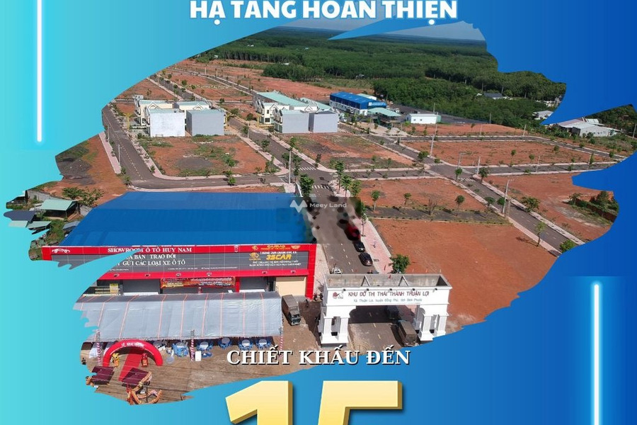 Giá bán thương mại 1.05 tỷ, Bán đất có diện tích sàn 100m2 vị trí thuận lợi nằm ở Thuận Lợi, Bình Phước tiện ích bao phê-01