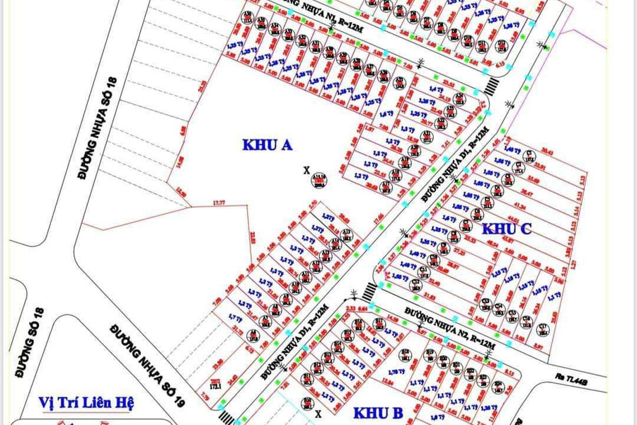 Tam Phước, Long Điền 1 tỷ bán đất có một diện tích sàn 100m2-01