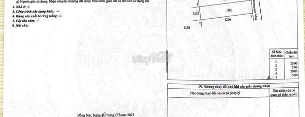 810 triệu bán đất diện tích mặt tiền 100m2 vị trí mặt tiền tọa lạc ngay ở Trảng Bom, Đồi 61-03