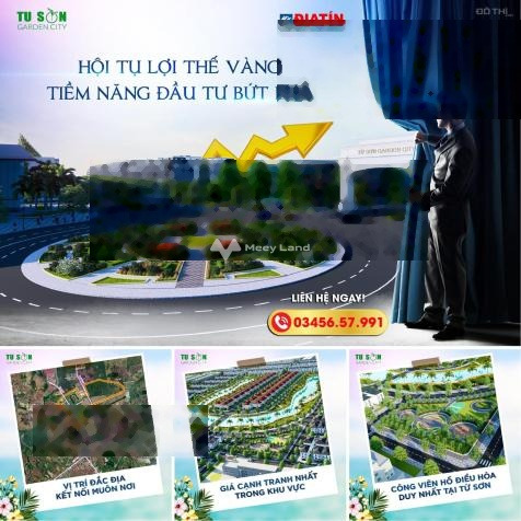 Vị trí nằm trên Từ Sơn, Bắc Ninh bán đất giá bán thương lượng chỉ 4.84 tỷ diện tích là 121m2, lộ thông rộng 19 m-01