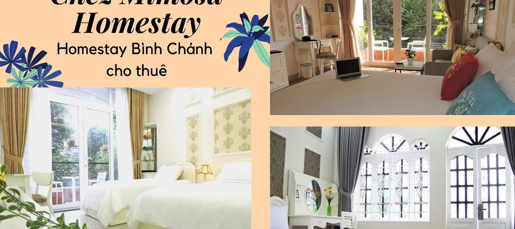 Chez Mimosa Homestay Bình Chánh thiết kế trang nhã