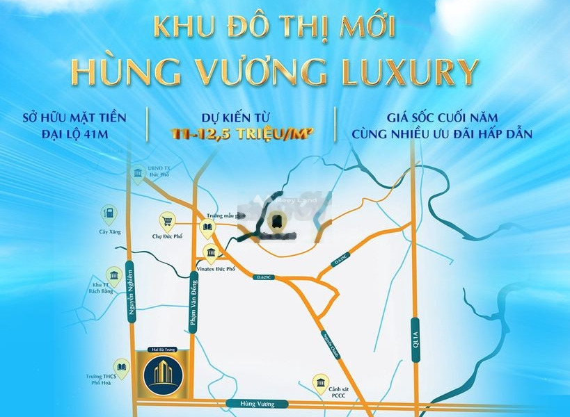 Giá khởi đầu chỉ 1.47 tỷ, Bán đất diện tích sàn là 125m2 Bên trong Đức Phổ, Quảng Ngãi lh để xem ngay-01