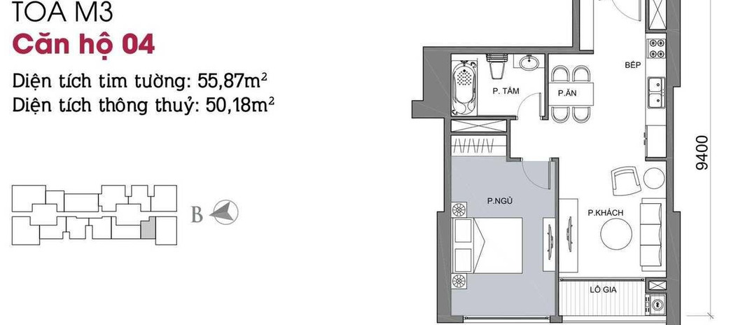Chung cư 1 PN, bán căn hộ nằm ngay bên trong Ngọc Khánh, Hà Nội, tổng quan ở trong căn hộ có 1 phòng ngủ, 1 WC liên hệ liền
