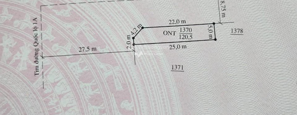 Quốc Lộ 1A, Quảng Xương bán đất giá gốc 2.25 tỷ, hướng Tây có diện tích tiêu chuẩn 1205m2-02