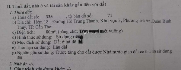 Nằm tại Trà An, Bình Thủy, bán nhà, bán ngay với giá thị trường chỉ 2.5 tỷ diện tích khoảng 80m2 liên hệ trực tiếp để được tư vấn-03