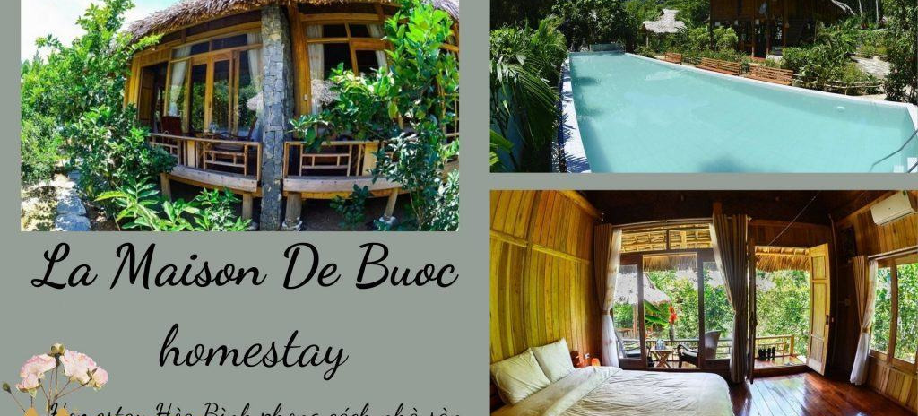 Cho thuê La Maison De Buoc – homestay gần Hà Nội phong cách nhà sàn độc đáo