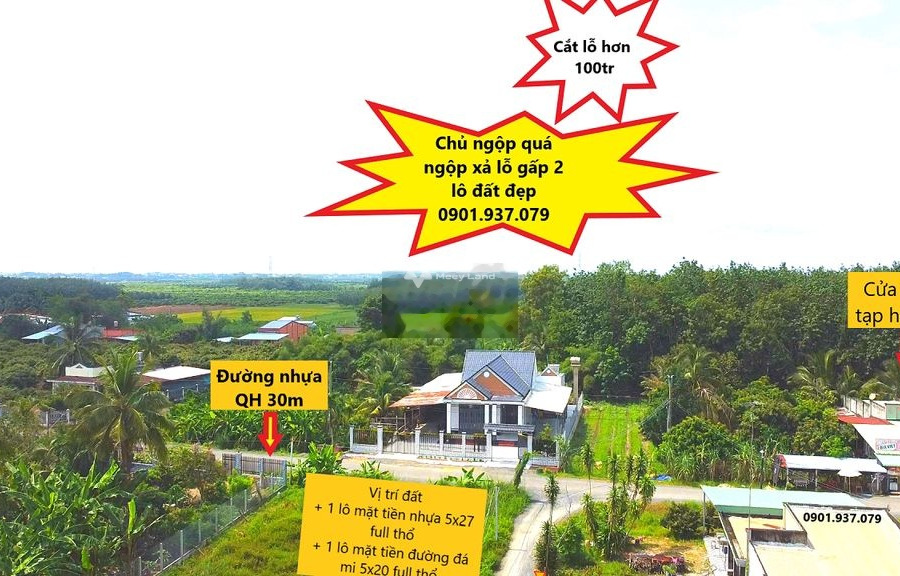 Nằm tại Lộc Ninh, Tây Ninh bán đất, giá đề xuất 590 triệu diện tích khoảng là 135m2-01