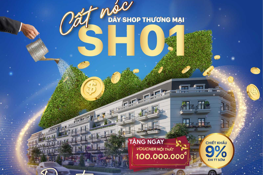 Cần tiền bán gấp nhà 105m, mặt tiền 8m căn biệt thự Shophouse Yên Phong, Bắc Ninh-01