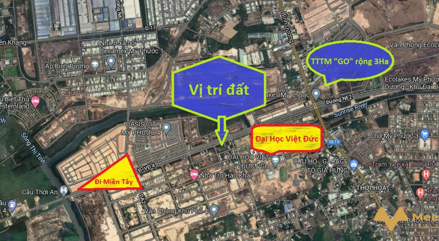 Cần bán gấp mảnh đất gần Quốc Lộ 13 và trường đại học Việt Đức lớn nhất Bình Dương-01
