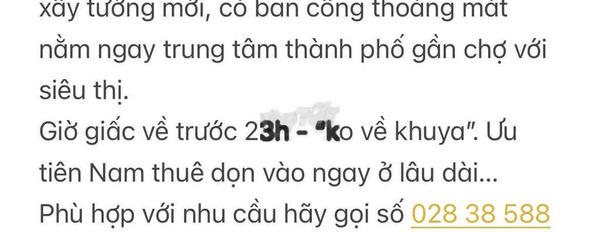 Tổng quan căn này thì gồm Nhà trống cho thuê phòng trọ Quận 11, Hồ Chí Minh nhà bao mới-03