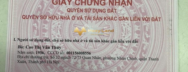 Bán đất tại Hoàng Đạo Thành, Thanh Xuân, Hà Nội. Diện tích 82m2, giá 7 -03