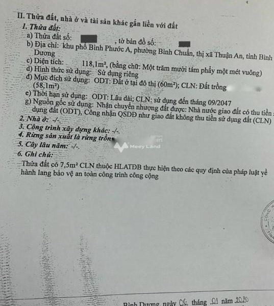 Bán nhà vị trí mặt tiền ở Thuận An, Bình Dương bán ngay với giá ngạc nhiên chỉ 4.9 tỷ diện tích khoảng 118m2-01