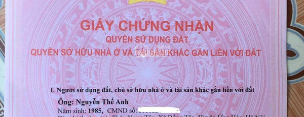 Vị trí đẹp ngay tại Đông Anh, Hà Nội bán đất, giá bán cạnh tranh từ 1 tỷ, hướng Đông - Nam diện tích là 50m2-03