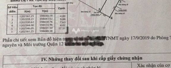 Giá mua ngay 3.95 tỷ bán đất diện tích chuẩn là 70.4m2 vị trí đẹp ngay trên Quận 12, Hồ Chí Minh, hướng Tây Nam-03