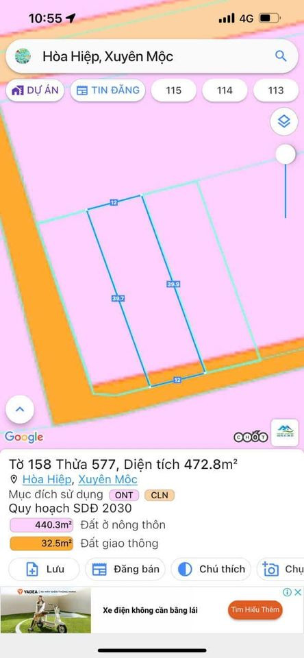 Bán đất huyện Xuyên Mộc tỉnh Bà Rịa - Vũng Tàu giá 700.0 triệu-0