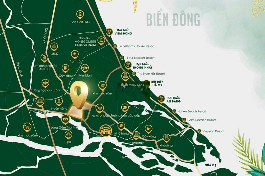 1.9 tỷ bán đất diện tích tổng 130m2 vị trí đẹp nằm tại Thanh Hà, Hội An, hướng Đông Nam-01