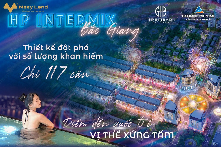 Dự án Intermix, phố đi bộ BIG-C Bắc Giang-01