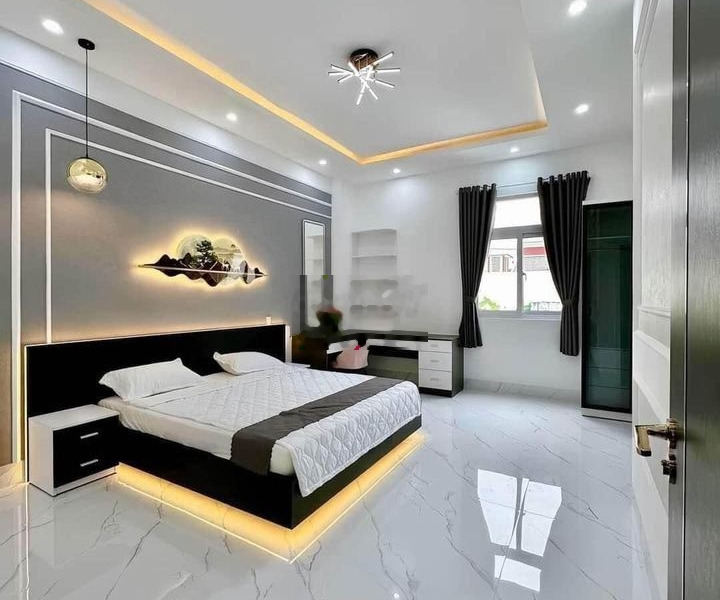Nhà mới 4,5x12m 2PN vuông vức đường Nguyễn Thị Tú, Bình Tân-Giá 2ty850 -01