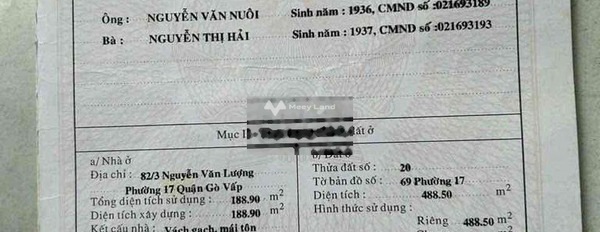 Bán 500m2 đất hẻm xe hơi Nguyễn Văn Lượng, Gò Vấp-03