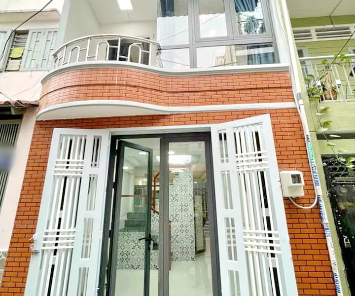 Bán nhà mới 1 lầu hẻm 4m gần mặt tiền đường Hưng Phú, Phường 9, Quận 8-01