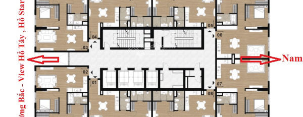 Căn hộ 2 PN, bán căn hộ hướng Đông vị trí tại Võ Chí Công, Tây Hồ, tổng quan gồm 2 PN, 2 WC vị trí trung tâm-02