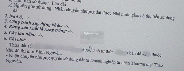 Bán rẻ lô đất kdc bình nguyên bình an dĩ an giáp làng đại học -03