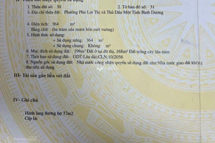 Nằm tại Phú Lợi, Bình Dương, bán nhà, bán ngay với giá thương mại 21.48 tỷ có diện tích 364m2, trong căn này gồm 3 phòng ngủ còn chần chờ gì nữa-01