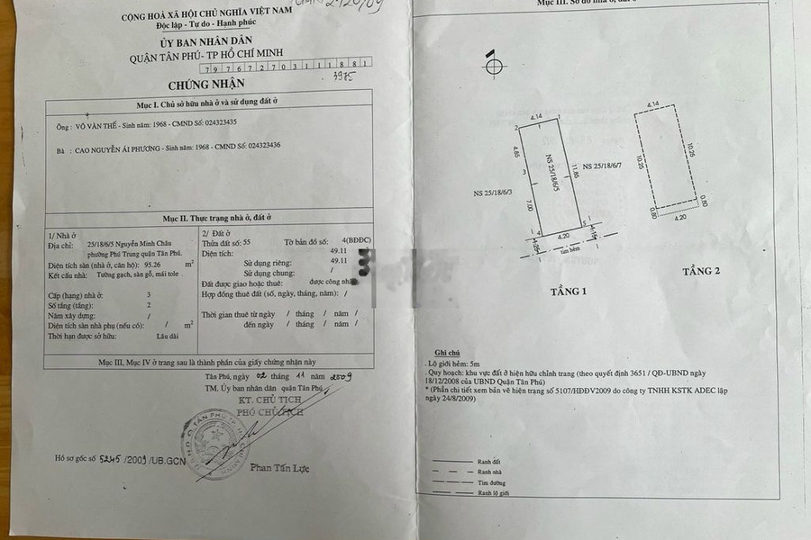 Bán nhà Cách Mạng Tháng Tám hẻm ô tô Tân bình giá 7.4 tỷ -01