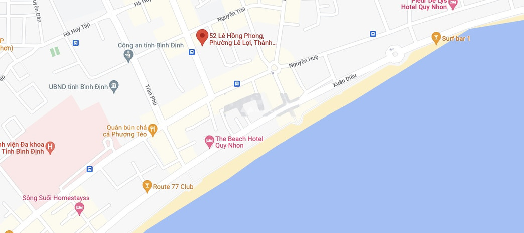 Bán nhà mặt tiền đường Lê Hồng Phong gần biển, diện tích 300m2 vuông vức, tiện kinh doanh khách sạn 