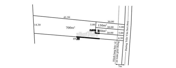 Bình Tịnh, Long An bán đất giá bán rẻ bất ngờ 1.6 tỷ có diện tích rộng 1000m2-03