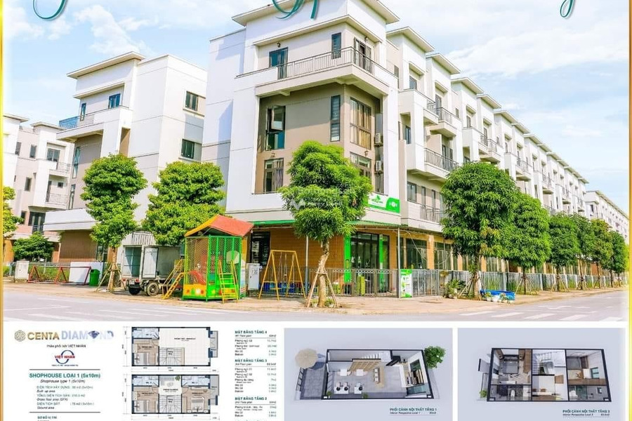 Tọa lạc VSIP Bắc Ninh bán nhà mặt tiền tọa lạc gần Hữu Nghị, Từ Sơn có diện tích gồm 75m2 hướng Đông - Nam nhà này gồm 5 phòng ngủ-01