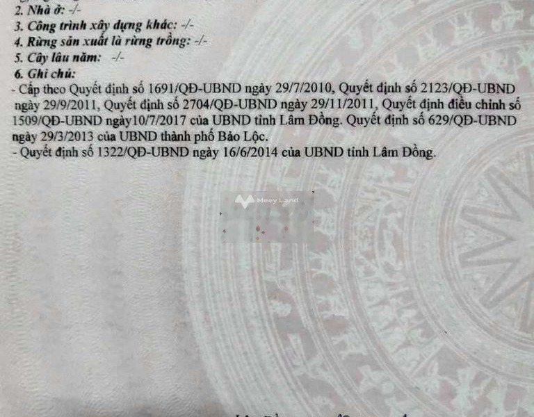 Đang cần gấp tiền bán mảnh đất, 163m2 giá bán công khai 1.95 tỷ vị trí thuận lợi tọa lạc trên Lộc Sơn, Bảo Lộc, hướng Tây Bắc giá hợp lý-01