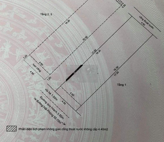 Nhà 3 Tầng Đường Quy Hoạch 3m5 Lề 1m5 Trải Nhựa Hải Phòng -01