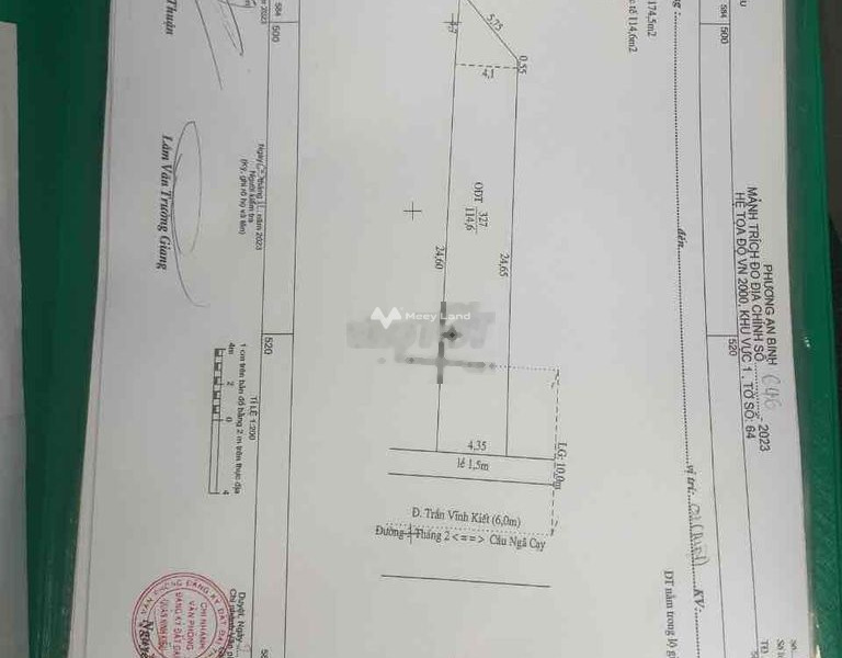 Ở tại Trần Vĩnh Kiết, Cần Thơ, bán nhà, bán ngay với giá cực êm 5.5 tỷ có diện tích gồm 5998m2, tổng quan nhà thì gồm có 3 phòng ngủ cảm ơn đã xem tin-01