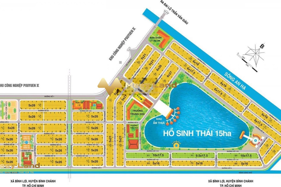 Tại Khu dân cư Tân Đô 3.69 tỷ bán đất dt chung 155.5 m2 vị trí ở Huyện Đức Hòa, Tỉnh Long An-01