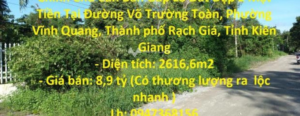 Công việc cấp bách cần bán mảnh đất, 2616m2 giá mua liền 8.9 tỷ mặt tiền tọa lạc gần Vĩnh Quang, Kiên Giang, với ngõ đi ngang 17 m giá hợp lý-02