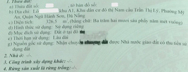  Bán lô góc 2 mặt tiền 326m2 cạnh Sông Hàn - Mặt tiền rộng 20m -03