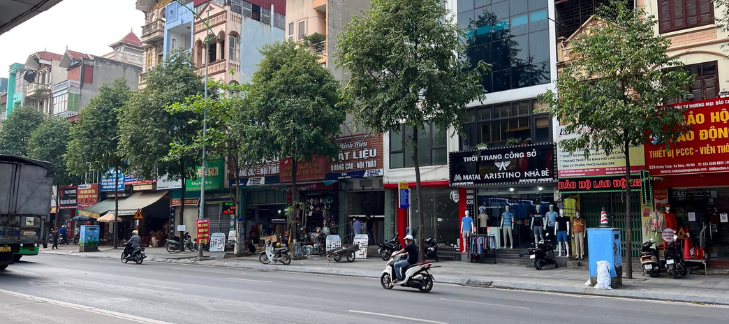Bán đất tặng nhà cấp 4 mặt phố Quang Trung 78m2, nhà 2 mặt phố, vỉa hè, kinh doanh vô địch, mặt tiền 3,9m