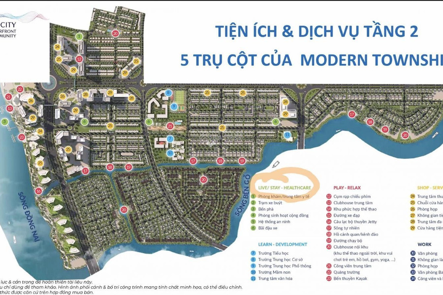 Vị trí dự án tọa lạc tại Izumi City, bán liền kề trong Nam Cao, Long Hưng có diện tích thực là 117m2-01