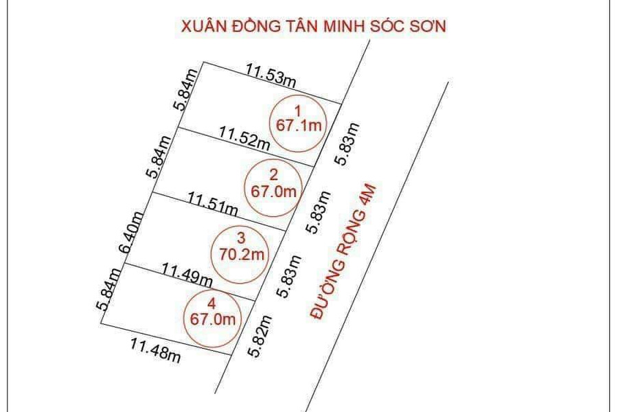 Cần bán đất huyện Sóc Sơn, Hà Nội giá 500 triệu-01