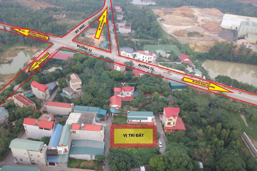 Góc 2 mặt tiền đẹp nhất Trại Giao phường Khai Quang mặt tiền 5.5m gần KCN và KĐT VCI SKY -01