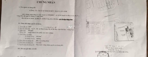 Vị trí thuận lợi ngay trên Võ Văn Kiệt, Hòa Long bán đất, giá bán vô cùng rẻ 1.65 tỷ, hướng Đông - Nam tổng diện tích là 100m2-03