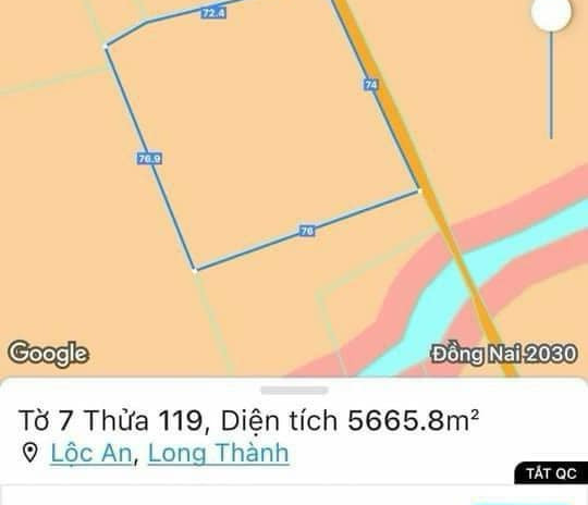 Bán nhà riêng huyện Long Thành diện tích 5665m2